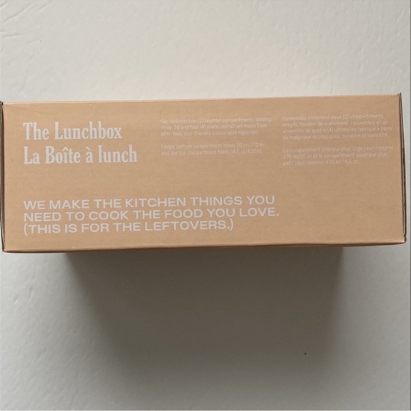 🆕 Our Place Layered BENTO Lunch Box Storage Container in Peach Pink - Picture 12 of 12